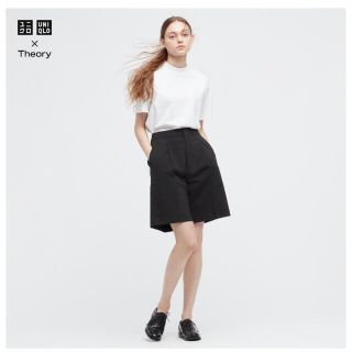 ユニクロ(UNIQLO)のUNIQLO×theory 感動タックイージーショートパンツ(ショートパンツ)