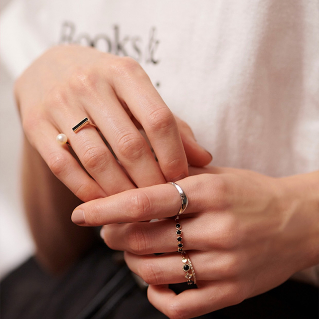 star jewelry girl スタージュエリー K10 オニキスリング リング star jewelry girl スタージュエリー K10 オニキスリング リング