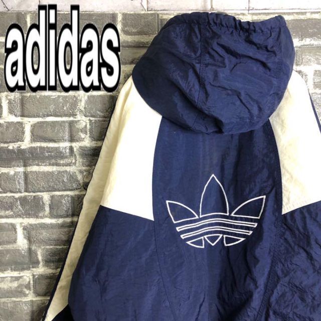 【90's】adidas アディダス　中綿ナイロンジャケット　ブルゾン