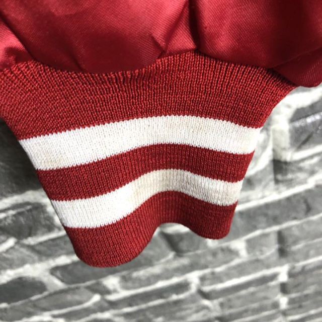 Holloway☆ナイロンスタジャン USA製 ゆるだぼ デカロゴ u58