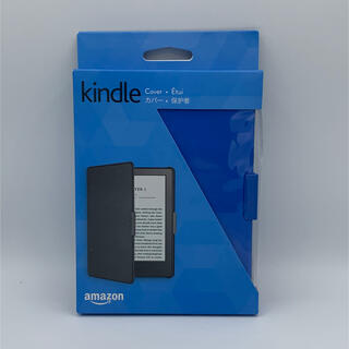 【新品未使用】Kindle 8 第8世代 アマゾン純正カバー ケース　青　ブルー(電子ブックリーダー)