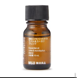 ムジルシリョウヒン(MUJI (無印良品))の無印 消臭エッセンシャルオイル ライム&ユーカリブレンド(エッセンシャルオイル（精油）)