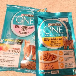 ネスレ(Nestle)のエコバッグ＆ピュリナワン試供品 猫 フード(猫)