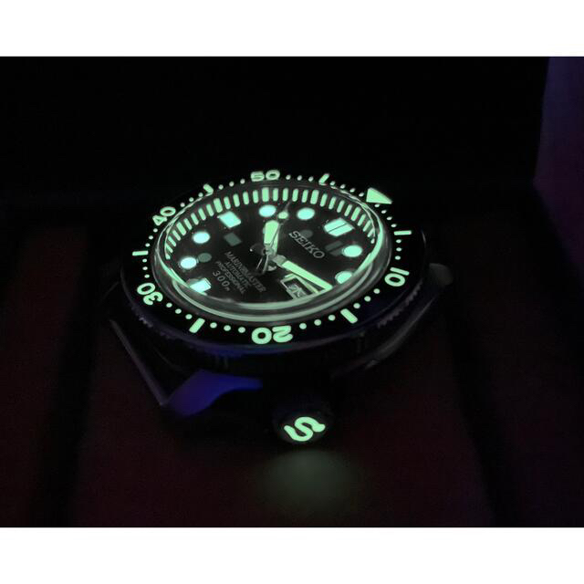 SEIKO(セイコー)のSEIKO Skx007 MOD カスタム ブラックボーイ メンズの時計(腕時計(アナログ))の商品写真