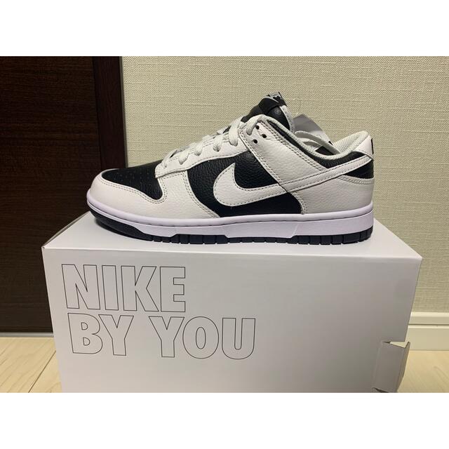 NIKE DUNK LOW BY YOU 26cm 白黒パンダ ナイキダンクロー