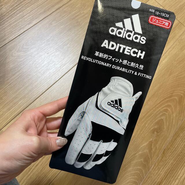 adidas(アディダス)のゴルフ　グローブ　ジュニア　キッズ スポーツ/アウトドアのゴルフ(その他)の商品写真