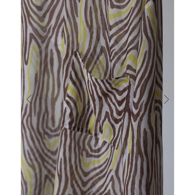 FUMIE=TANAKA フミエタナカ 22ss / sheer print T | bombaytools.com