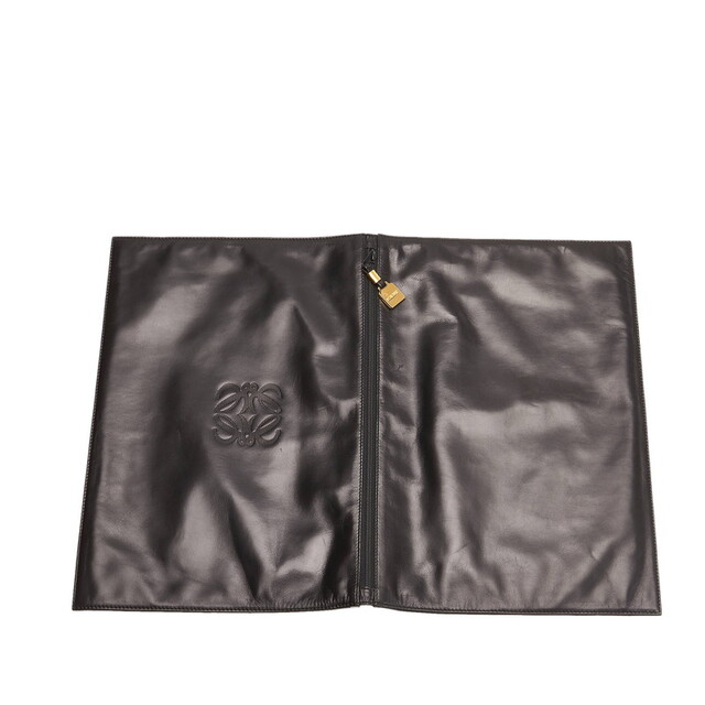 人気定番♡美品♡LOEWE ロエべ アナグラム レザー クラッチバッグ