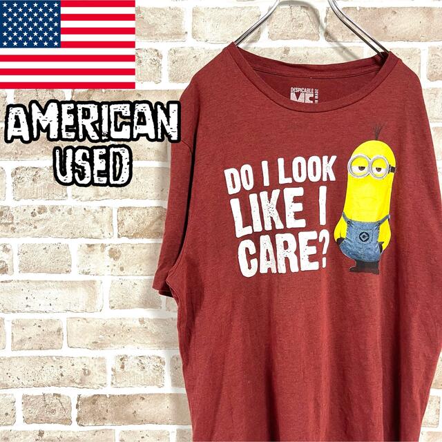 ミニオン(ミニオン)のミニオンズ プリントT 半袖 アメリカ直輸入 US古着 ゆるダボ MINIONS メンズのトップス(Tシャツ/カットソー(半袖/袖なし))の商品写真