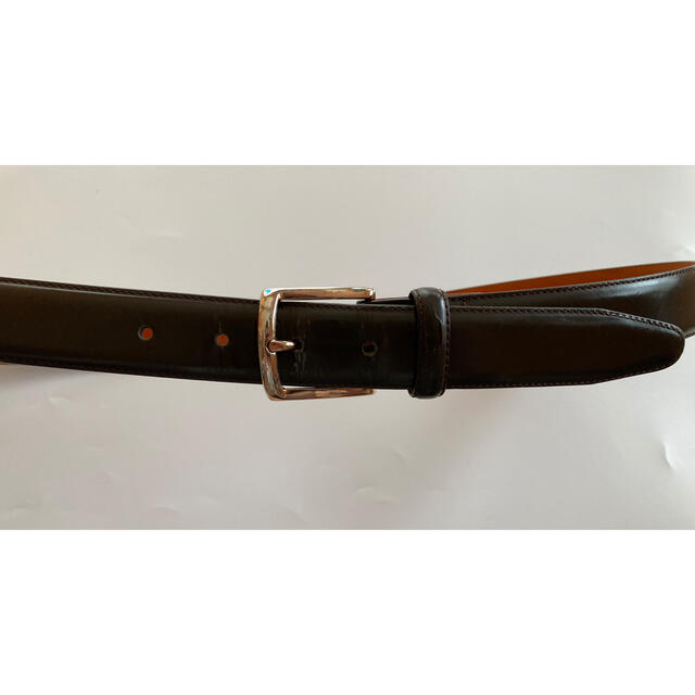 WILLIAM Milano Dal 1930レザーベルト85ダークブラウン www.lram-fgr.ma