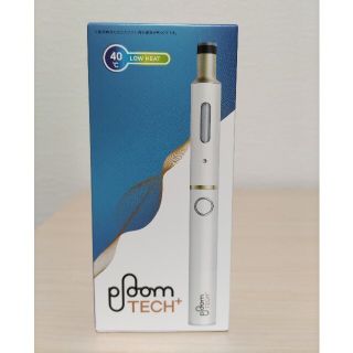 プルームテック(PloomTECH)のプルームテックプラススターターキットホワイト新品未使用(タバコグッズ)