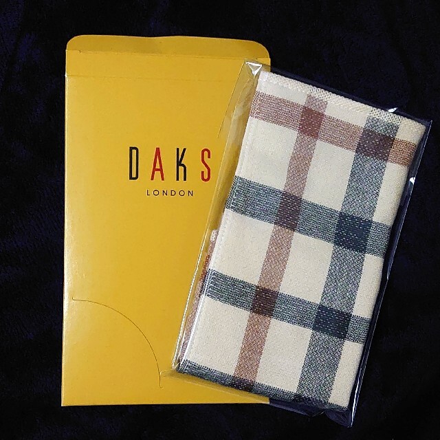 DAKS(ダックス)のDAKS タオルハンカチ メンズのファッション小物(ハンカチ/ポケットチーフ)の商品写真