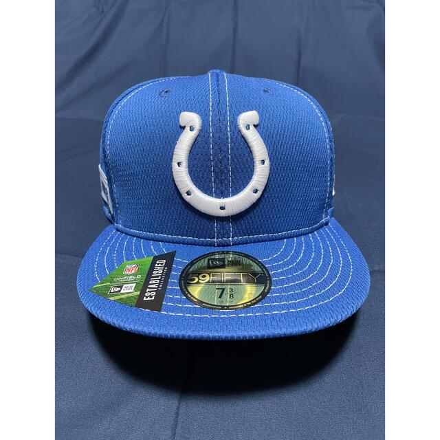 NEW ERA(ニューエラー)の最終値下げ。ニューエラNFLコルツ100周年キャップ メンズの帽子(キャップ)の商品写真