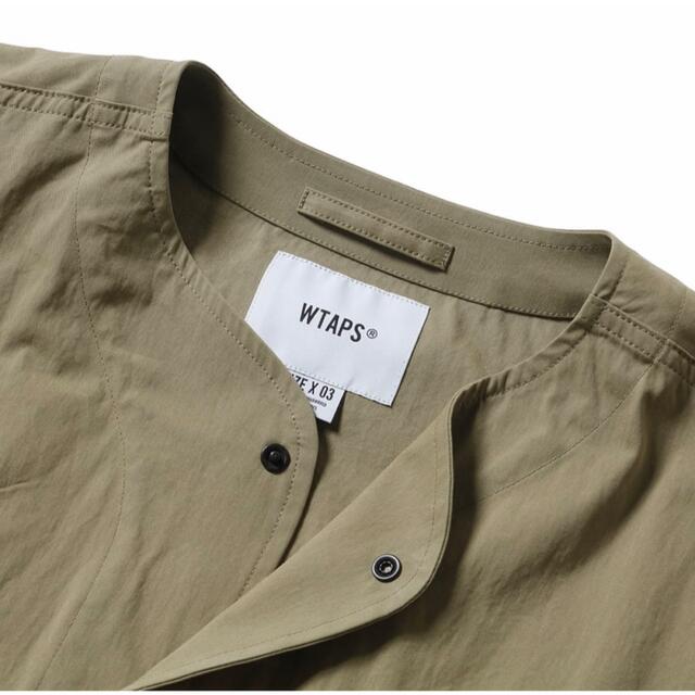 W)taps(ダブルタップス)のWTAPS 2022SS SCOUT LS NYCO BLACK XLサイズ メンズのトップス(シャツ)の商品写真