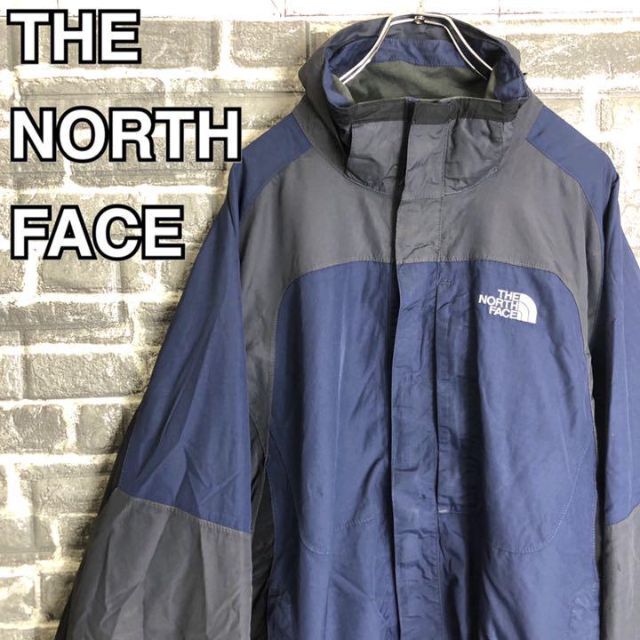 THE NORTH FACE(ザノースフェイス)のノースフェイス☆マウンテンパーカー古着ゆるだぼ90sワンポイント刺繍ロゴ u83 メンズのジャケット/アウター(マウンテンパーカー)の商品写真