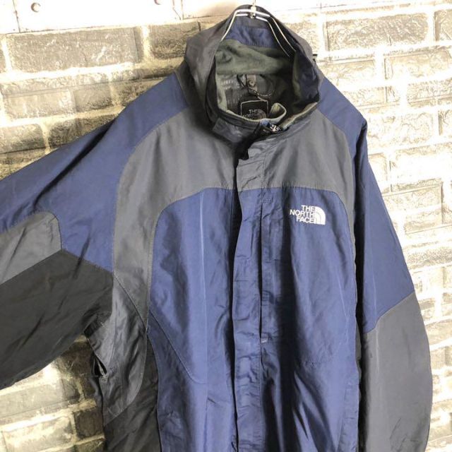 THE NORTH FACE(ザノースフェイス)のノースフェイス☆マウンテンパーカー古着ゆるだぼ90sワンポイント刺繍ロゴ u83 メンズのジャケット/アウター(マウンテンパーカー)の商品写真