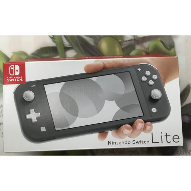 Nintendo Switch LITE グレー スイッチライト 有名箱ゲーム-