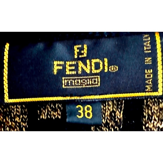 FENDI - FENDI ズッカ柄 FFモノグラム ニットツーピースの通販 by