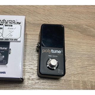 TC ELECTRONIC POLYTUNE 3 NOIR(エフェクター)