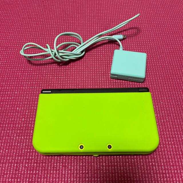 任天堂　3DS L L ライムグリーン　カバー付き❣️美品♪