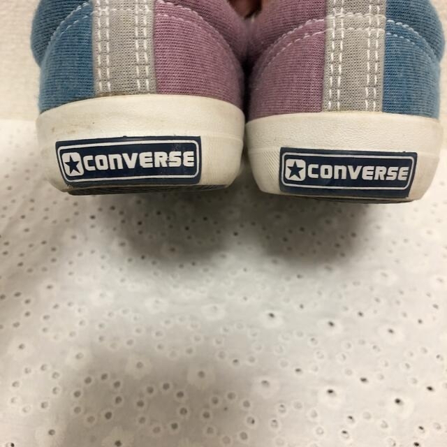 CONVERSE(コンバース)のconverse/コンバース/スリッポン/左右非対称/アシンメトリーカラー キッズ/ベビー/マタニティのキッズ靴/シューズ(15cm~)(スリッポン)の商品写真