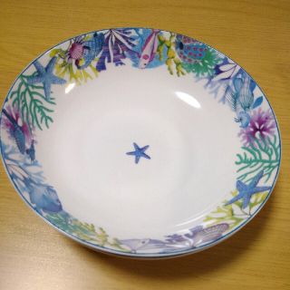 ザラホーム(ZARA HOME)のZARA HOME　魚柄プレート　パスタ皿　カレー皿(食器)