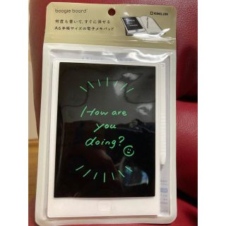 キングジム(キングジム)の【YOUME様専用】キングジム 電子メモパッド ブギーボード  A6手帳サイズ (ノート/メモ帳/ふせん)