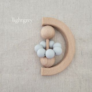 baby teether rattle ガラガラ ラトル 歯固め 知育おもちゃ(がらがら/ラトル)