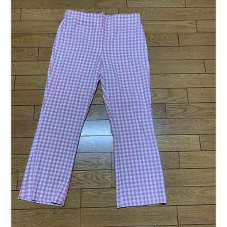 ザラ(ZARA)のZARA  チェック柄パンツ(カジュアルパンツ)