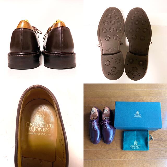 868.CROCKETT&JONES SEDGEMOOR プレーントゥ 6E 豪華 15190円引き www