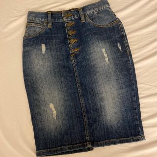 ゲス(GUESS)のGuess デニムスカート (ひざ丈スカート)