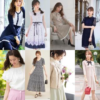 トッコ(tocco)の20点以上おまとめ　toccoワンピ6点以上❤︎大人可愛い❤︎大人きれい(ひざ丈ワンピース)