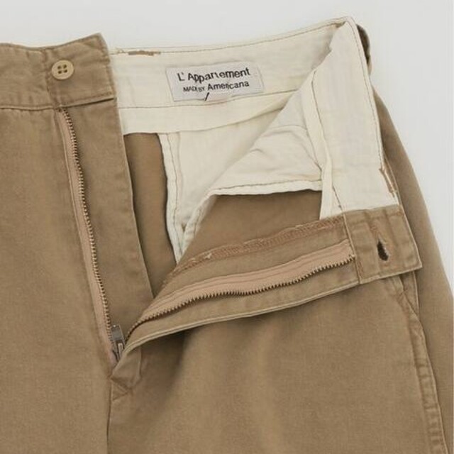 L'Appartement DEUXIEME CLASSE(アパルトモンドゥーズィエムクラス)のL'Appartem【Americana/アメリカーナ】Chino Pants レディースのパンツ(カジュアルパンツ)の商品写真