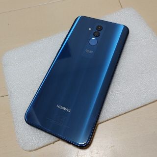 ファーウェイ(HUAWEI)のHUAWEI Mate 20 lite　ブルー　SIMフリー(スマートフォン本体)