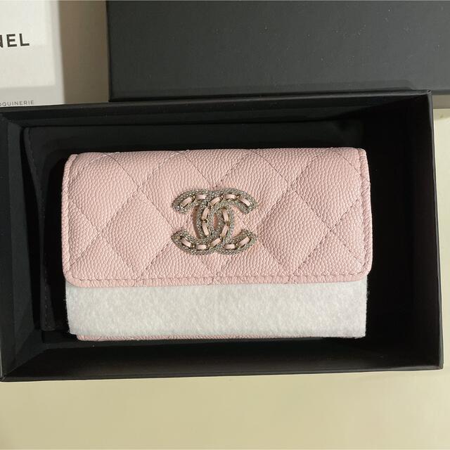 珍しい 正規品⭐️CHANEL⭐️カメリア⭐️キャビアスキン⭐️カード 珍しい 正規品⭐️CHANEL⭐️カメリア⭐️キャビアスキン⭐️カード