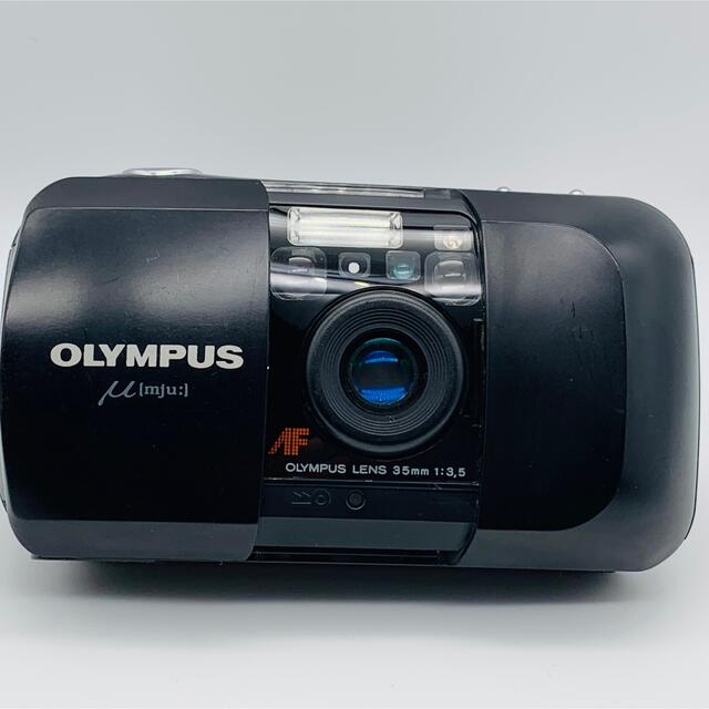 olympus mju μ 初代 単焦点フィルムカメラ ブラック - カメラ olympus mju μ 初代 単焦点フィルムカメラ ブラック - カメラ