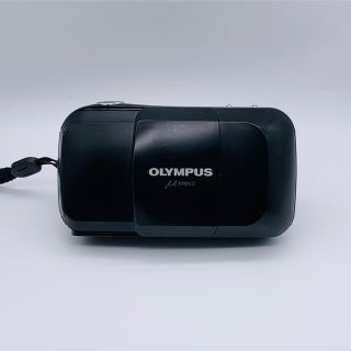 オリンパス(OLYMPUS)のolympus mju μ  初代　単焦点フィルムカメラ　ブラック(フィルムカメラ)