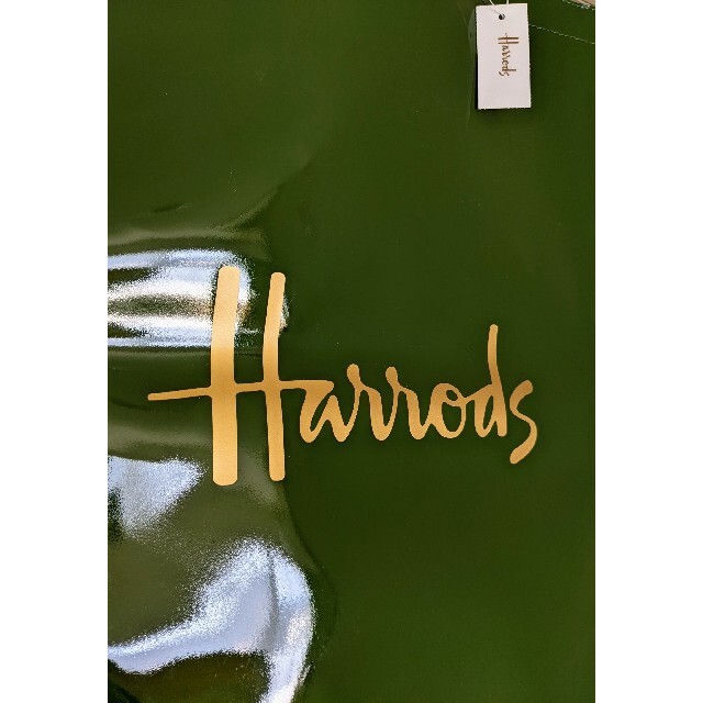 Harrods(ハロッズ)の未使用タグ付き正規品【Harrodsハロッズ】エコトートバックショッピングバッグ レディースのバッグ(トートバッグ)の商品写真