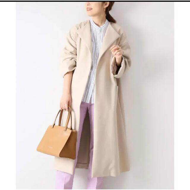 spick&span スピックアンドスパン　ノーカラーコートレディース