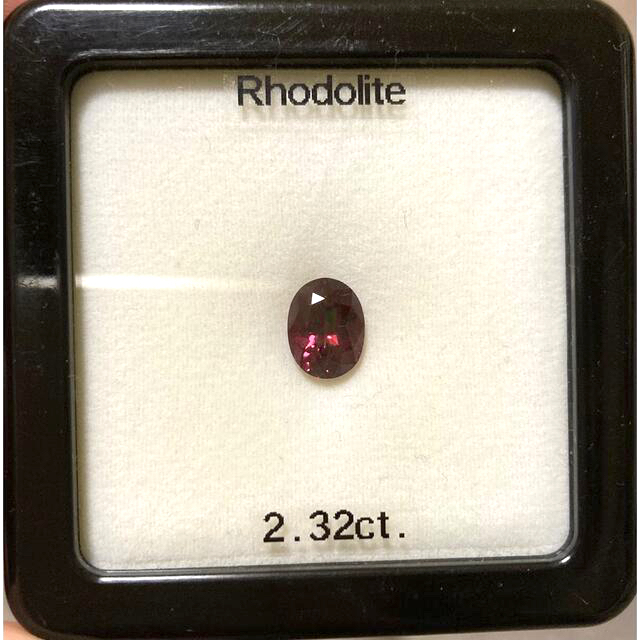 【終了】ロードライトガーネット　ルース　2.32ct レディースのアクセサリー(リング(指輪))の商品写真