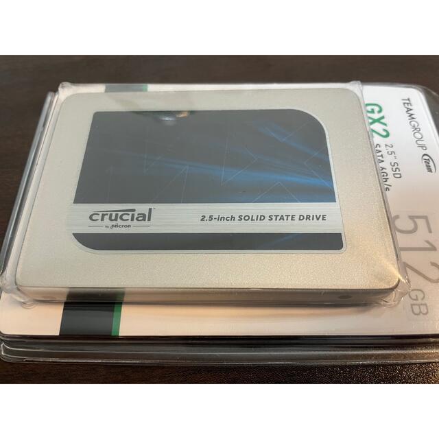 Crucial SSD 525GB 2.5インチ