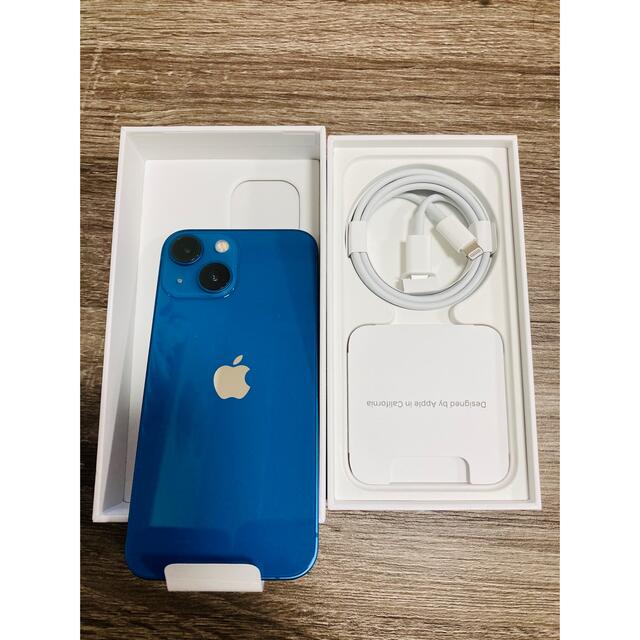 アップル iPhone13 mini 128GB ブルー au