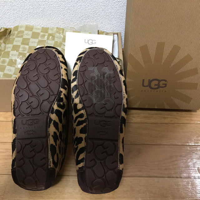 UGG(アグ)のUGG☆ハラコレオパード☆アンスレー☆新品8 レディースの靴/シューズ(スリッポン/モカシン)の商品写真