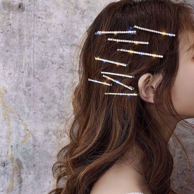 キラキラヘアピン　ヘアセット　ヘアアクセサリー　アイドル