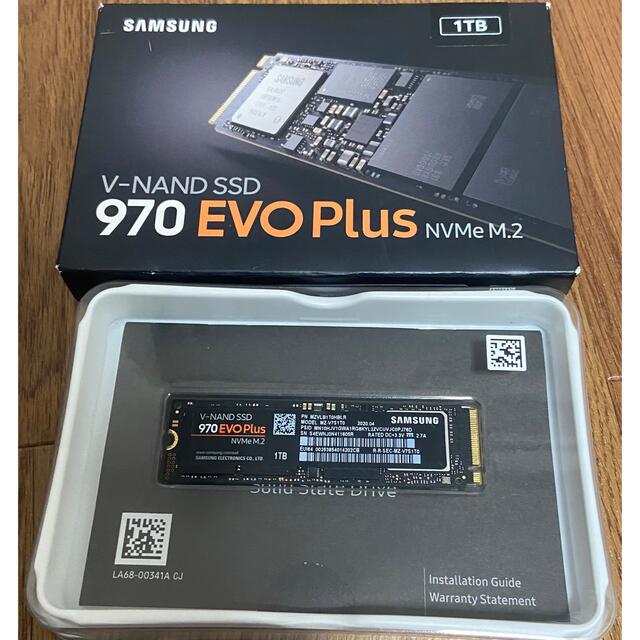 Samsung 970 EVO Plus 1TBPC/タブレット