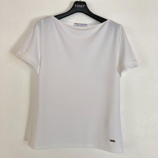 フォクシー(FOXEY)のフォクシー◇半袖カットソー　Tシャツ　40(カットソー(半袖/袖なし))