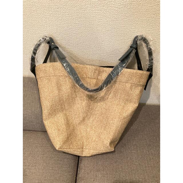 高山都 united bamboo ラフィア風 トートバッグ 水道管が破裂 高山都コラボ完売品!カゴバッグトート 未使用品 ハンドバッグ