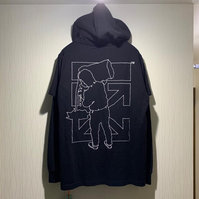 最終値下げ　off-white パーカー