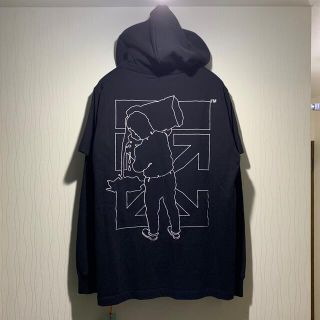 オフホワイト(OFF-WHITE)の最終値下げ 新品 未使用 OFF-WHITE オフホワイト 20AW パーカー(パーカー)