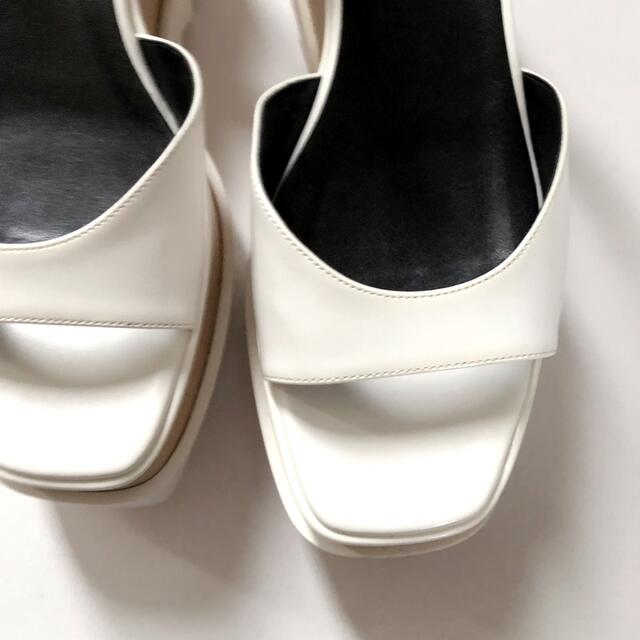 Stella McCartney(ステラマッカートニー)の新品/37.5 ステラ マッカートニー エリス サンダル ホワイト 白 レディースの靴/シューズ(サンダル)の商品写真